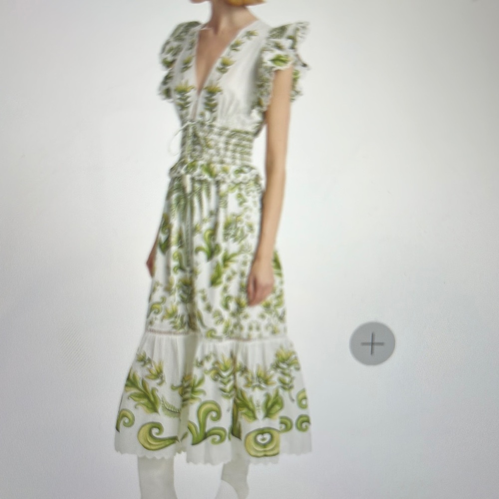 Floral Ruffle Maxi Dress - Picture 5 of 8